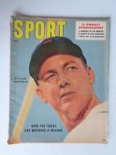 Signed Autographed July 1957 Sport Magazine - Al Kaline Detroit Tigers picture