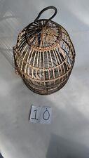 Vintage twisted metal dome birdcage Rusty Vintage picture