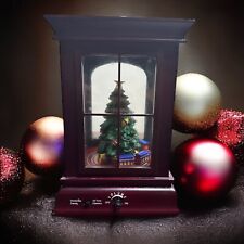 Mr. Christmas Musical Curio Cabinet TREE TRAIN Animated VIDEO no power adapter picture