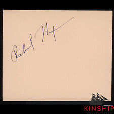 President Richard Nixon signed Album Page JSA COA Bold Auto Z1432 picture