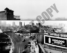 Detroit Grand Circus Park Panoramic View Collage Art 8x10 Photo picture