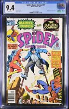 SPIDEY SUPER STORIES (1974) #47 CGC 9.4WHITE PAGES🏆COVER BY: WIN MORTIMER🏆 picture