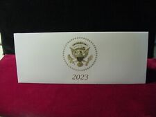 Official White House President Biden Christmas Card 2023 -  in US picture