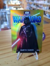 2023 Topps Finest Star Wars Darth Vader Gold Refractor /50 Beauty picture