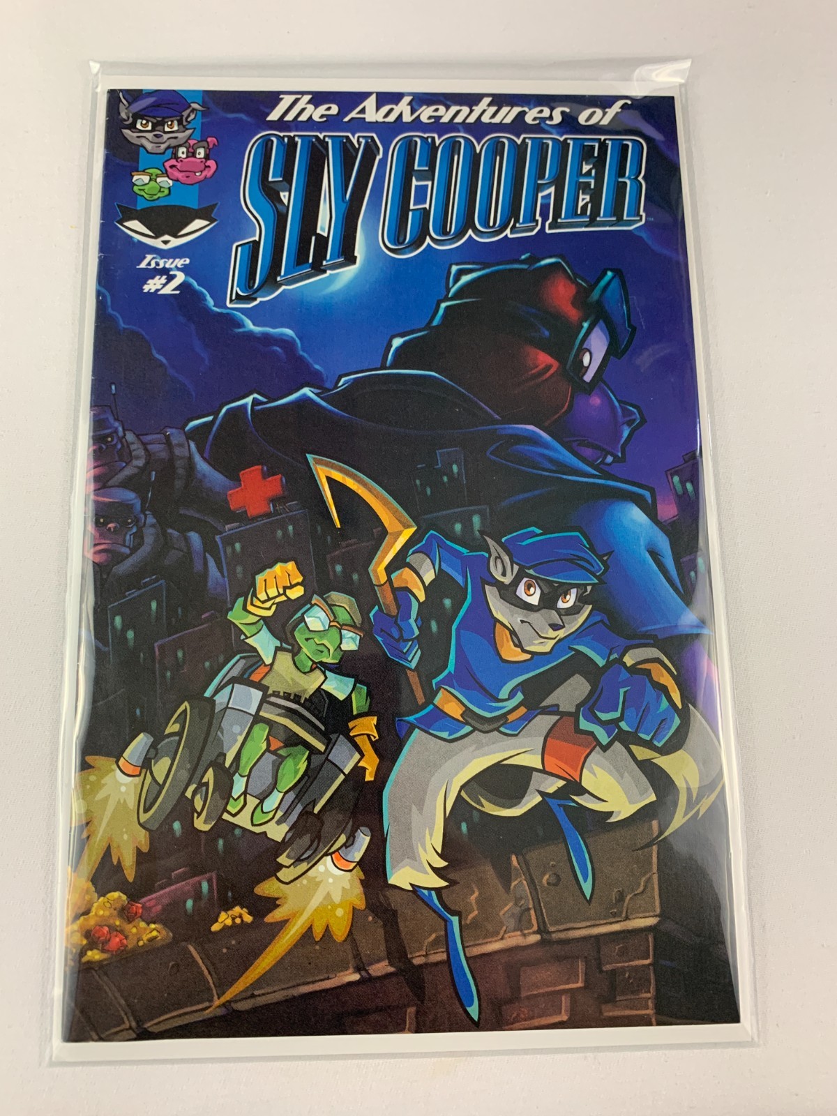 Original The Adventures of Sly Cooper Issue #2 Rare PlayStation Promo Comic