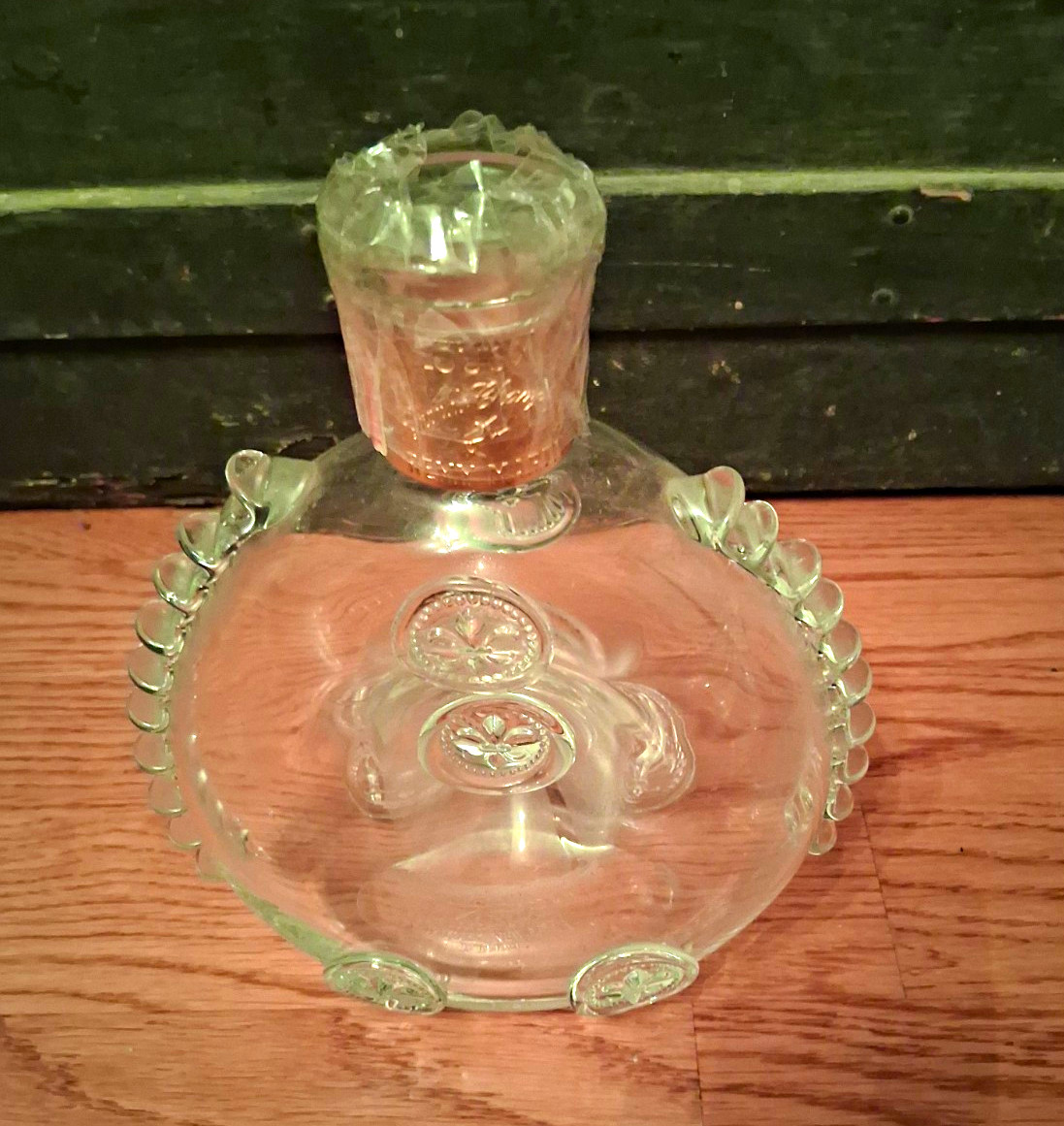 REMY MARTIN LOUIS XIII COGNAC BACCARAT CRYSTAL DECANTER BOTTLE EMPTY Rare