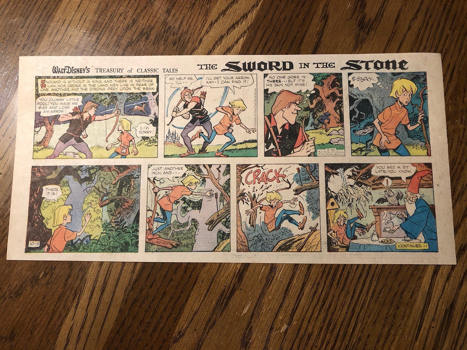 Walt Disney’s Treasury of Classic Tales Sunday Comics Lot of 13 1963-1966 Walt Disney’s Treasury of Classic Tales Sunday Comics Lot of 13 1963-1966