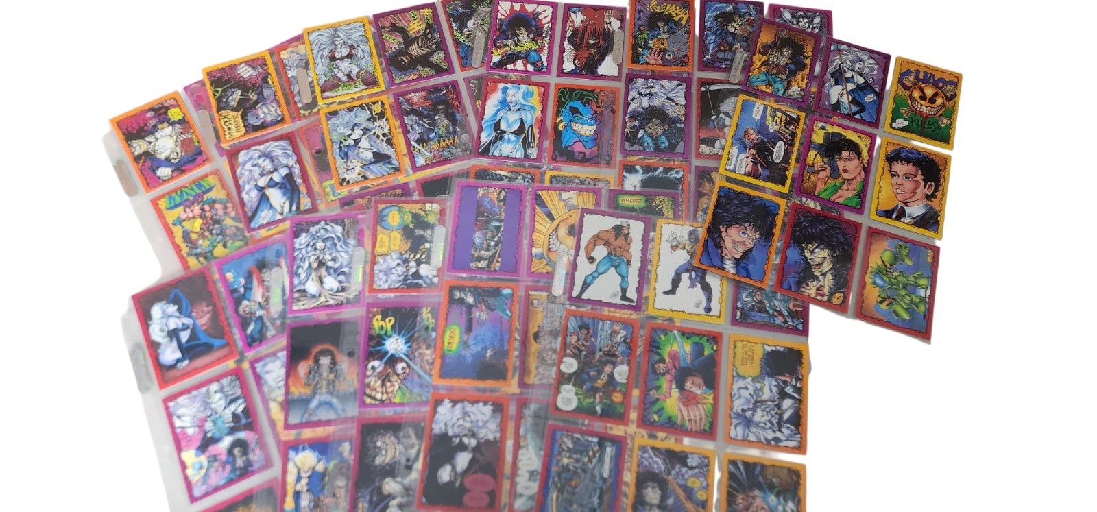 Chaos Comics 1993 Brian Pulido Evil Ernie Fantasy Art Trading Cards Complete Set Chaos Comics 1993 Brian Pulido Evil Ernie Fantasy Art Trading Cards Complete Set