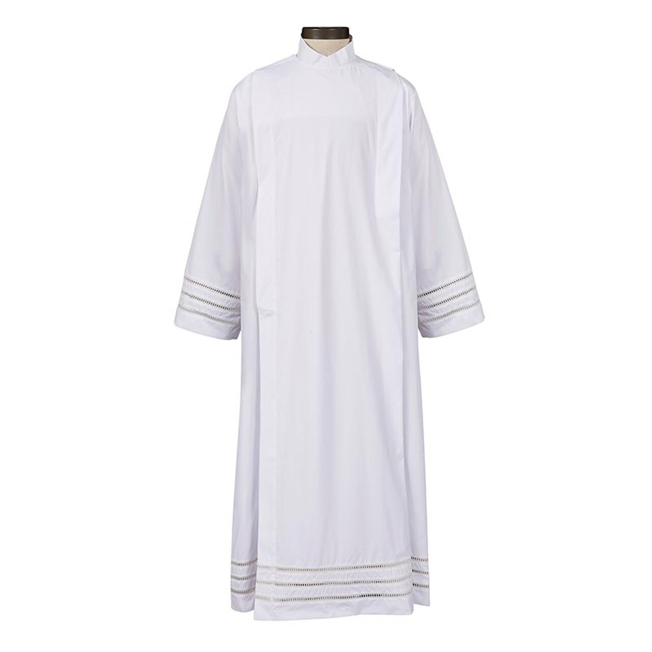 Alb Trinity Front Wrap Church Vestment Clergy Large New Alb Trinity Front Wrap Church Vestment Clergy Large New