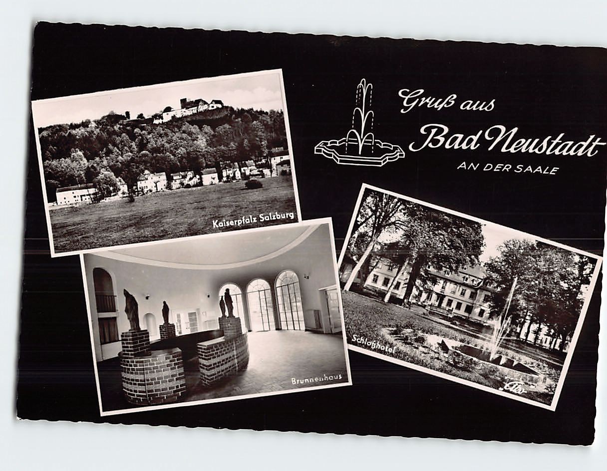 Postcard Gruß aus Bad Neustadt An Der Saale Germany