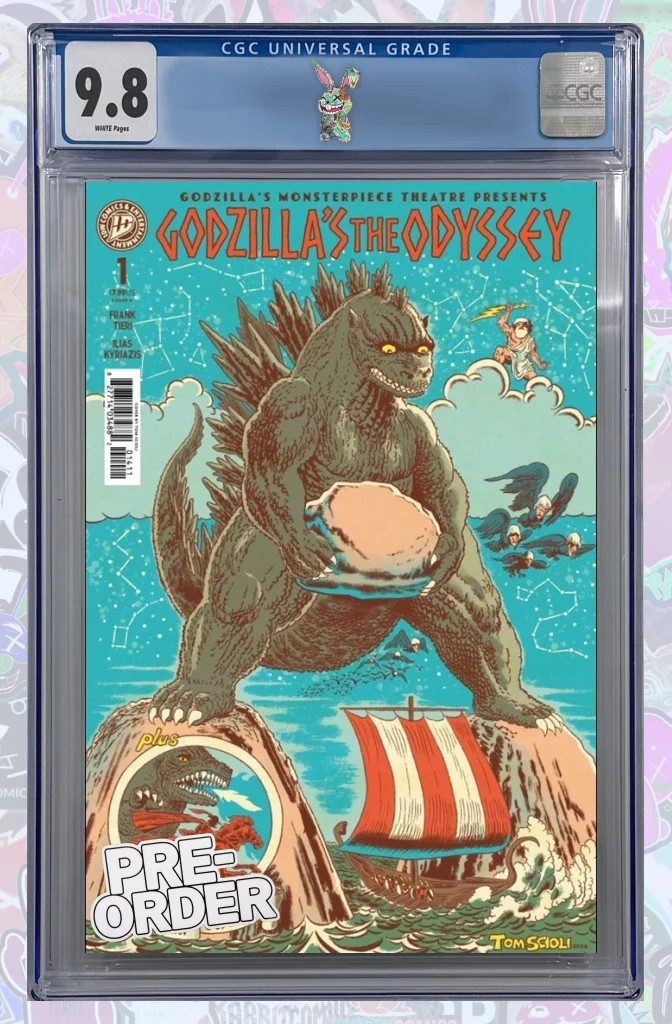 Godzilla’s The Odyssey Cover A | CGC 9.8 | PREORDER