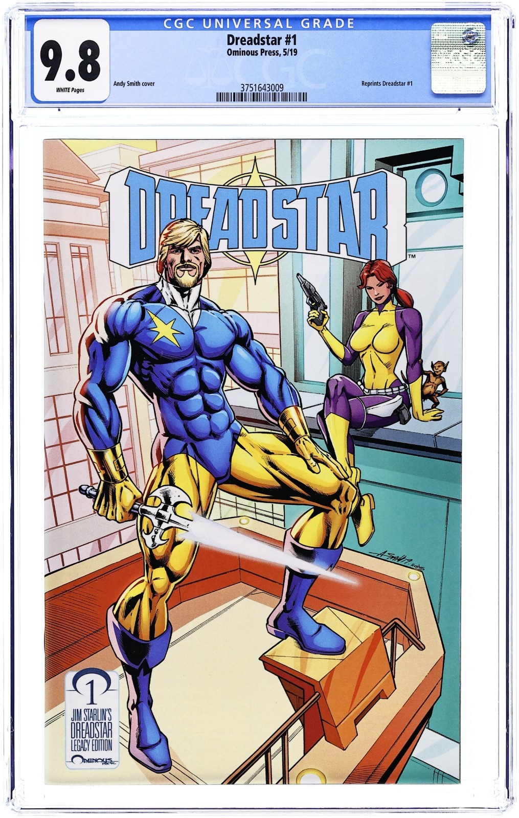 Dreadstar #1 - 2019 - CGC 9.8 - Andy Smith