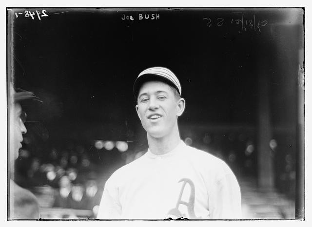 Photo:Philadelphia PA Bullet Joe Bush 1913 Baseball Pitcher A\'s