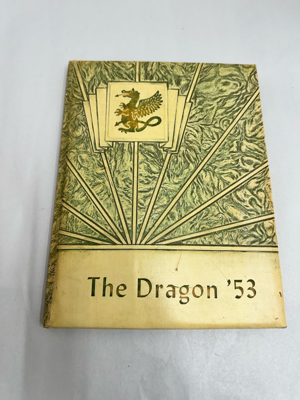 1953 the dragon yearbook Round Rock High School