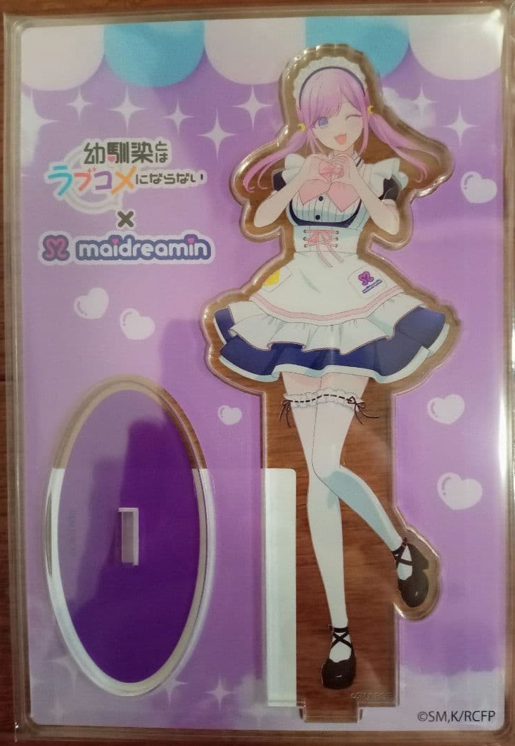 OsaLove acrylic stand Runa Tsukimi maidreamin Collaboration Cafe