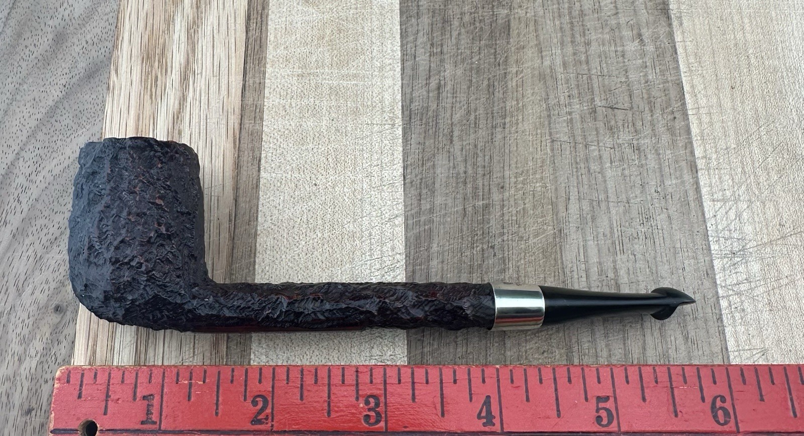 Vintage Peterson's Donegal Rocky 264 Estate Tobacco Pipe Sterling Silver Band Vintage Peterson's Donegal Rocky 264 Estate Tobacco Pipe Sterling Silver Band