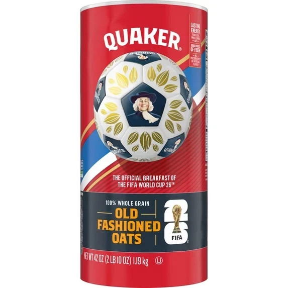 Quaker Old Fashioned Instant Whole Grain Oatmeal, 42 oz Canister new Quaker Old Fashioned Instant Whole Grain Oatmeal, 42 oz Canister new