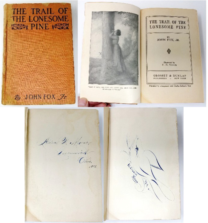 Antique 1918 Penman Art & Calligraphy: 