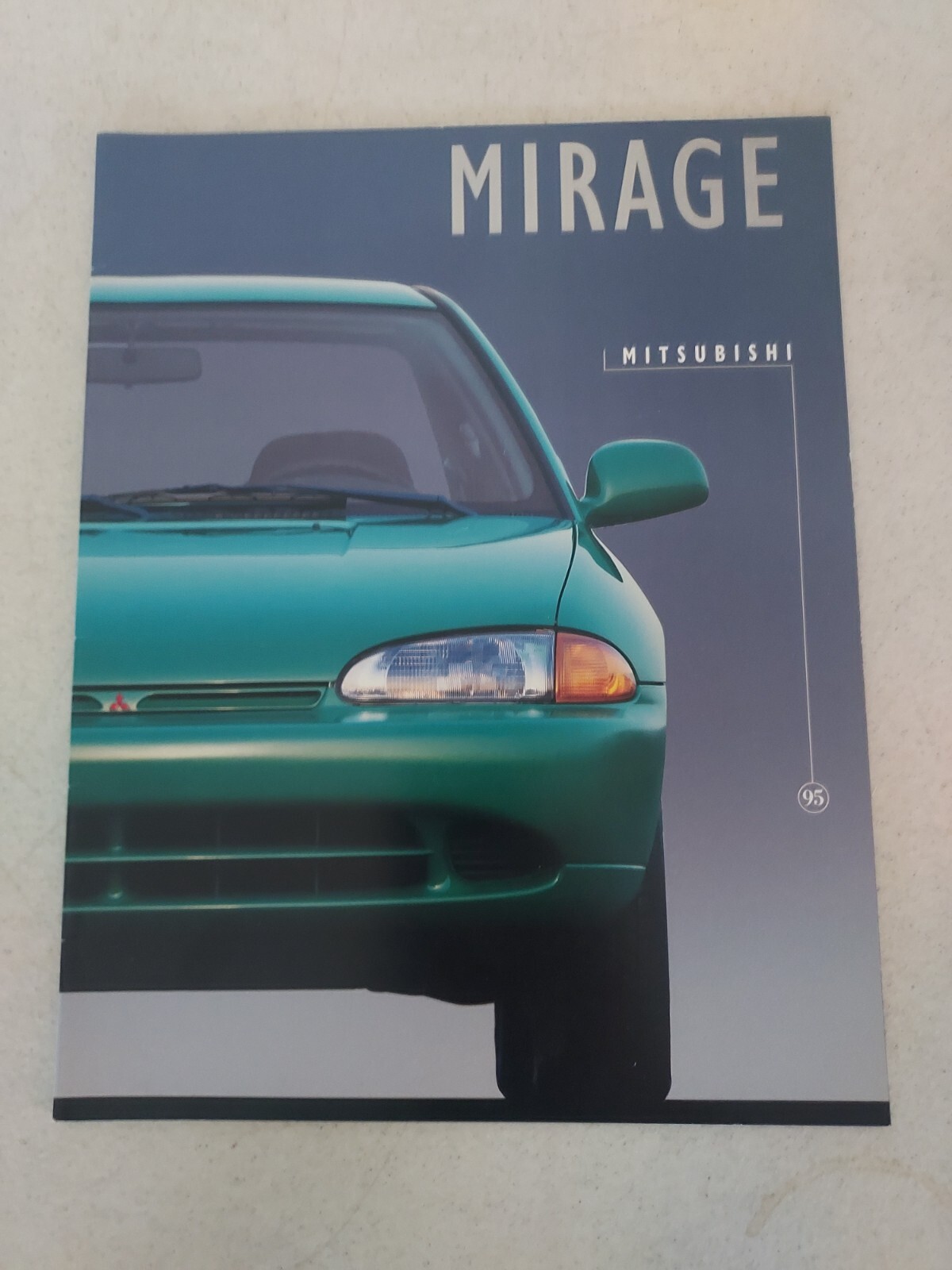 vintage 1995 Mitsubishi Mirage Coupe Car Brochure Catalog 8 1/2\