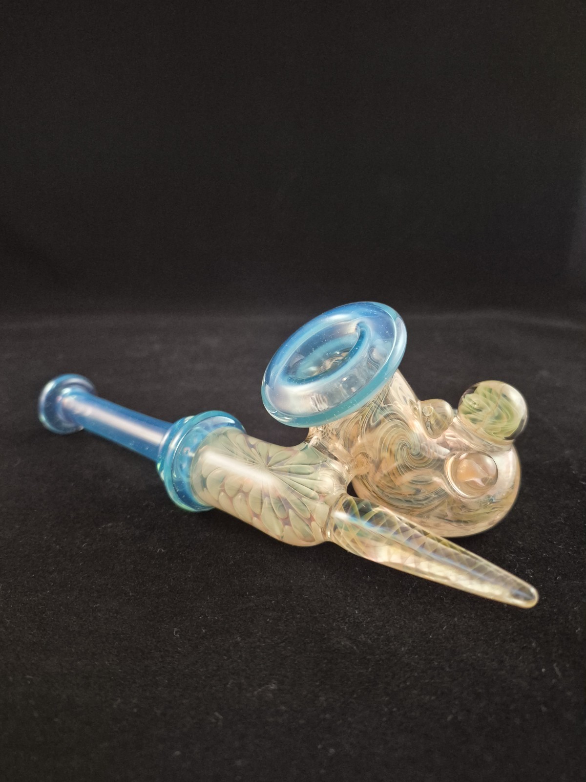 Royal Glass Heady Glass Hammer Pipe-Bowl Hand Blown