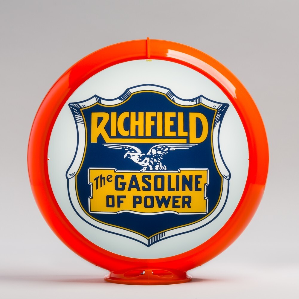 Richfield Gasoline of Power Gas Pump Globe 13.5\