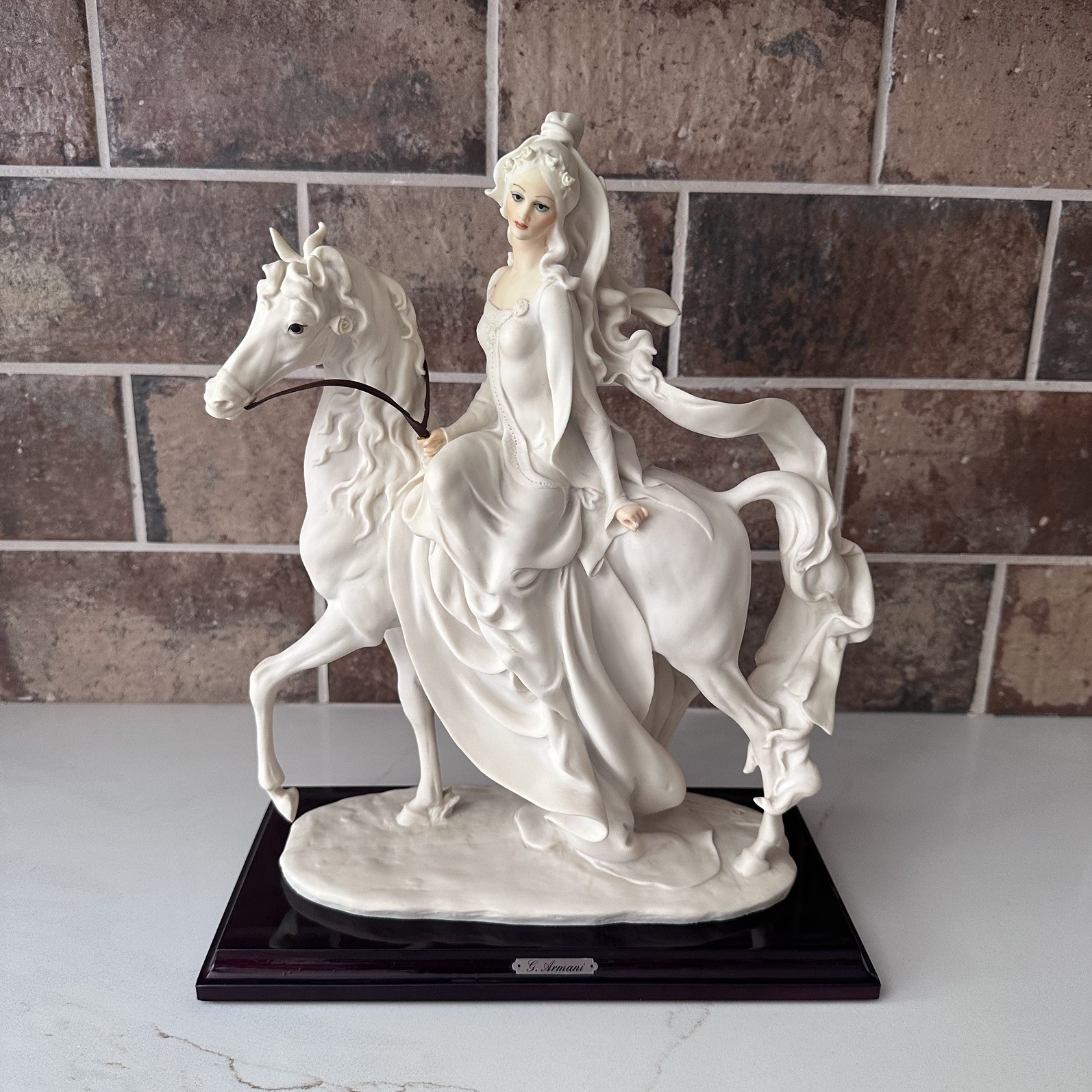 Vintage 1985 LADY ON HORSE porcelain figurine by Giuseppe Armani MADE IN ITALY Vintage 1985 LADY ON HORSE porcelain figurine by Giuseppe Armani MADE IN ITALY
