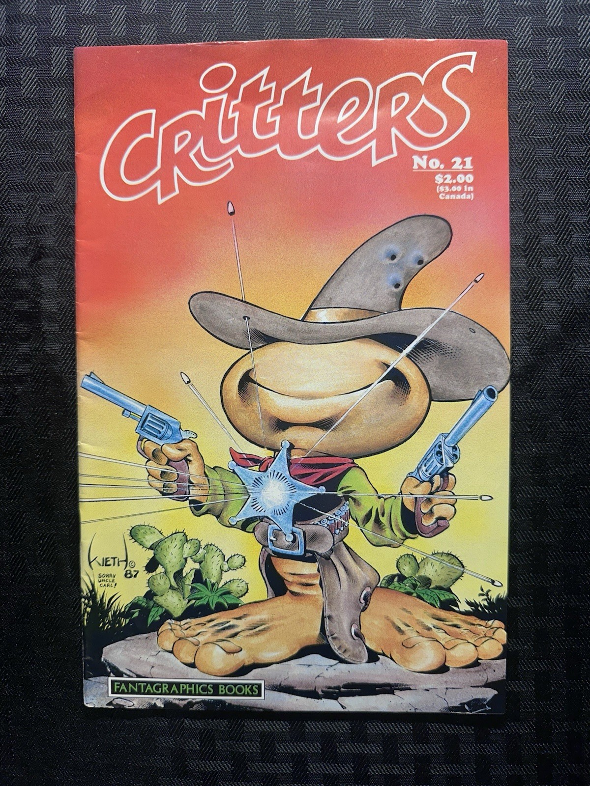 Critters #21 (Fantagraphics Books February 1988)