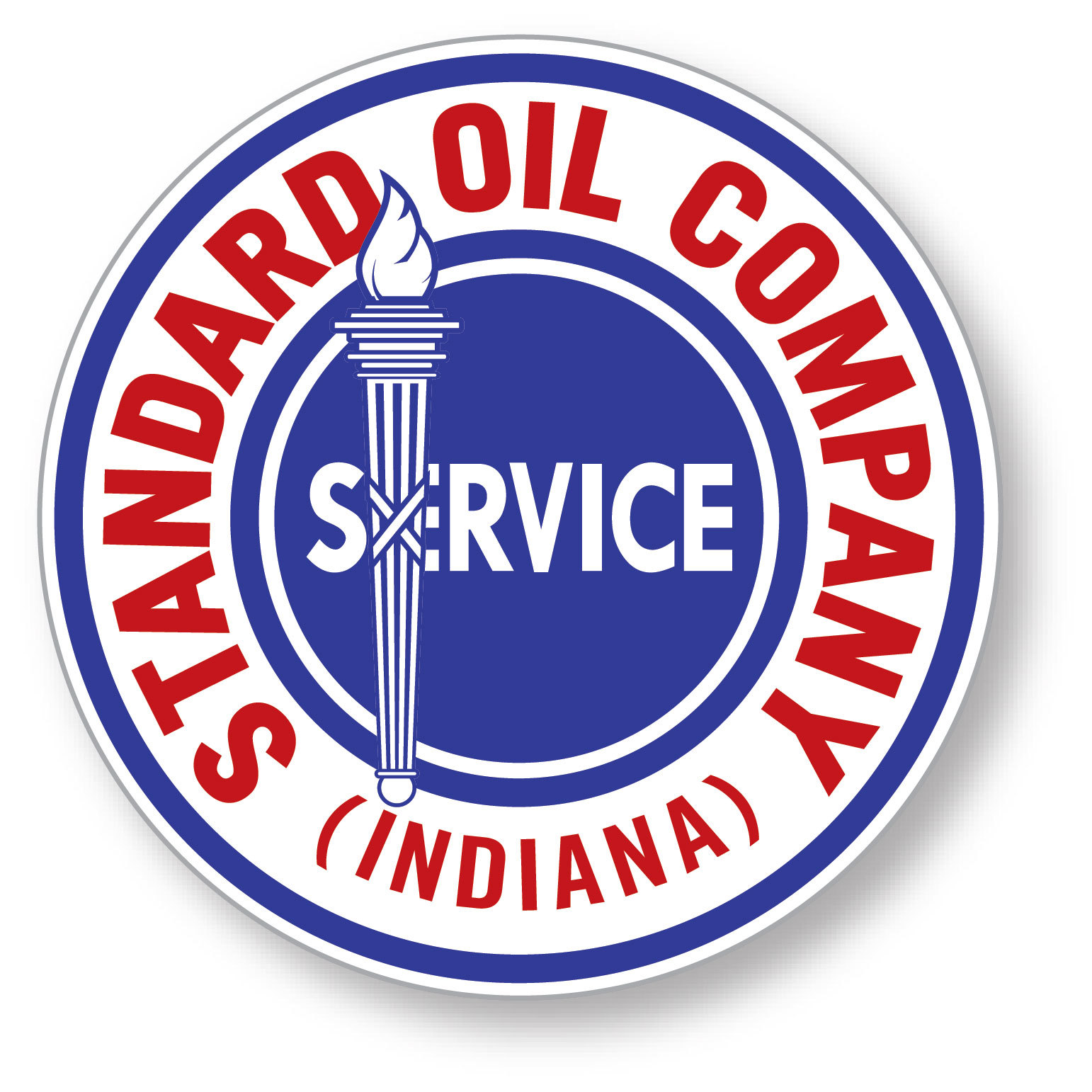 STANDARD OIL GAS V2 SUPER HIGH GLOSS OUTDOOR 3.5 INCH INDIANA DECAL STICKER STANDARD OIL GAS V2 SUPER HIGH GLOSS OUTDOOR 3.5 INCH INDIANA DECAL STICKER