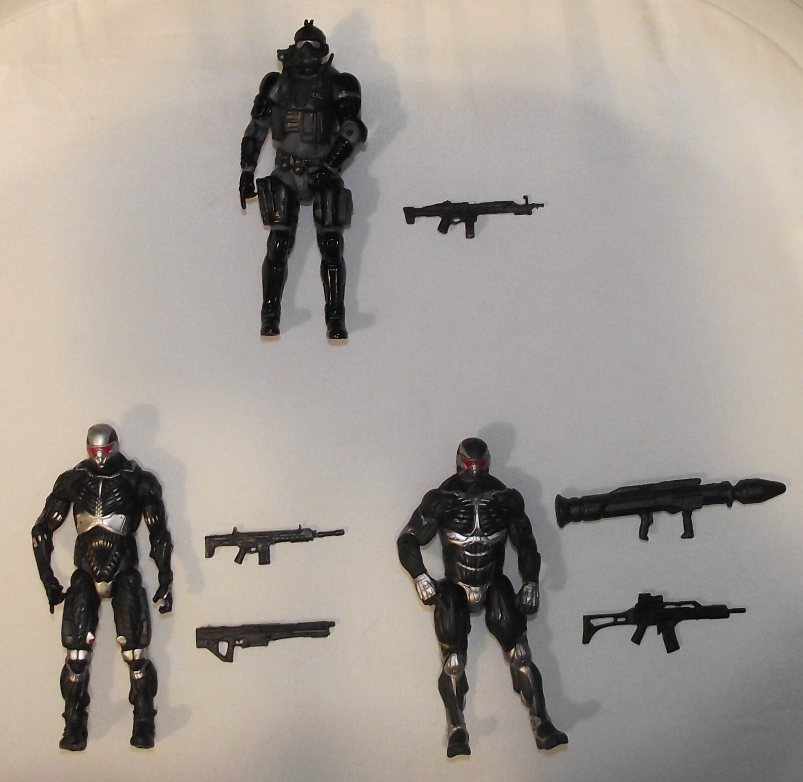 Crysis 2 Set - Alcatraz, Cell and Nomad