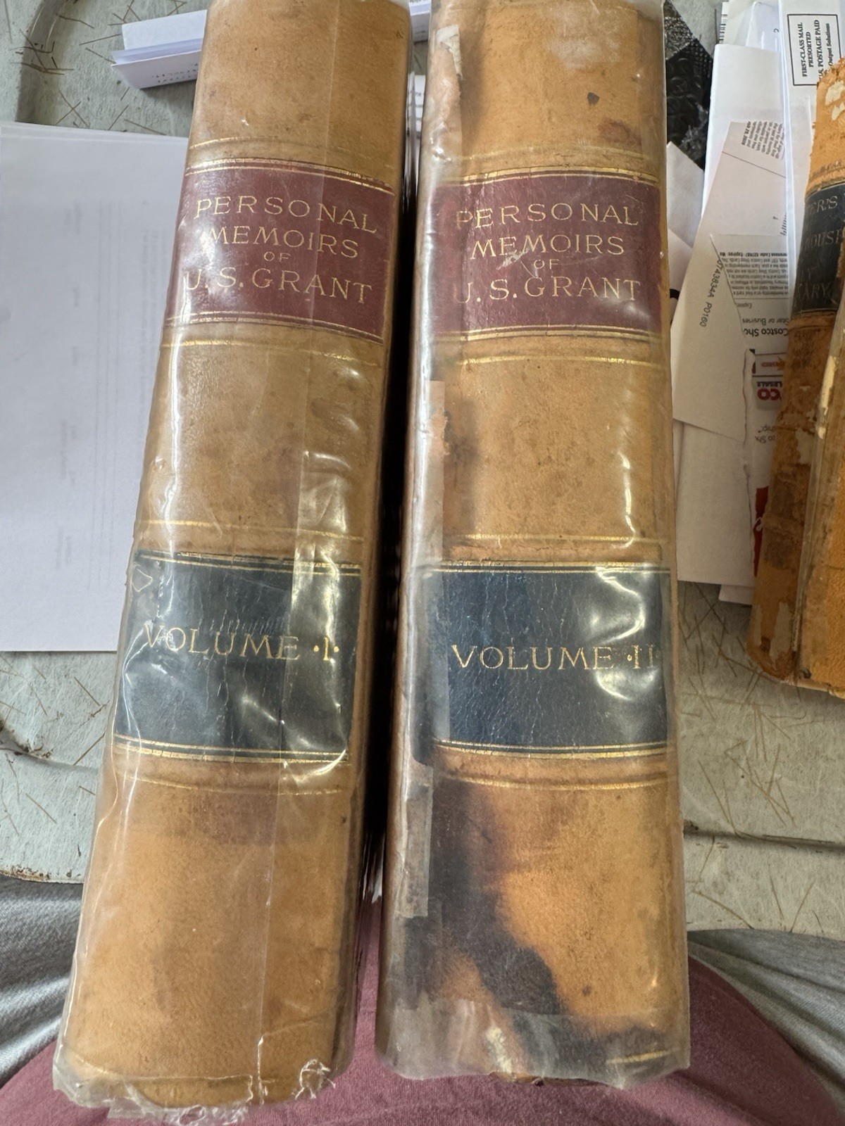 Personal Memoirs of U.S. Grant Vol I & II 1885-1886 Charles L. Webster Hardcover Personal Memoirs of U.S. Grant Vol I & II 1885-1886 Charles L. Webster Hardcover