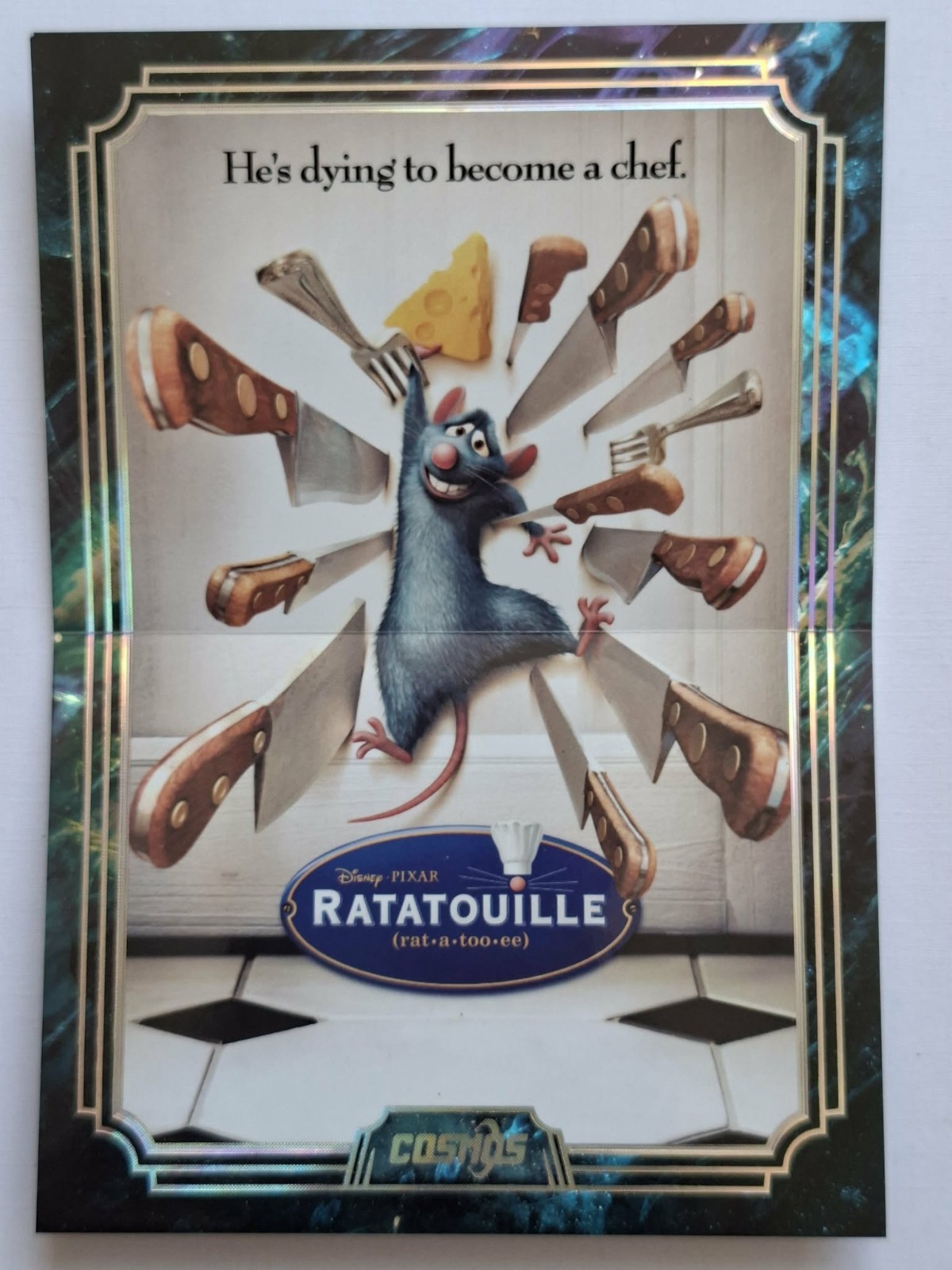 2025 Kakawow Cosmos Pixar Poster Collection Booklet #CDT-PB-81 Ratatouille