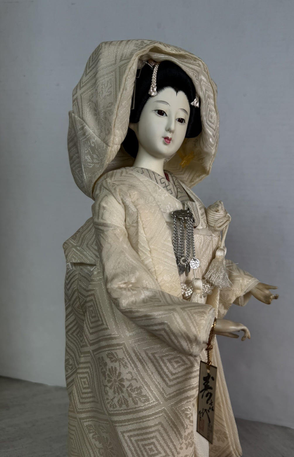 Vintage Japanese Bride Doll in Wedding Kimono Sukiyo Doll Research Institute Vintage Japanese Bride Doll in Wedding Kimono Sukiyo Doll Research Institute