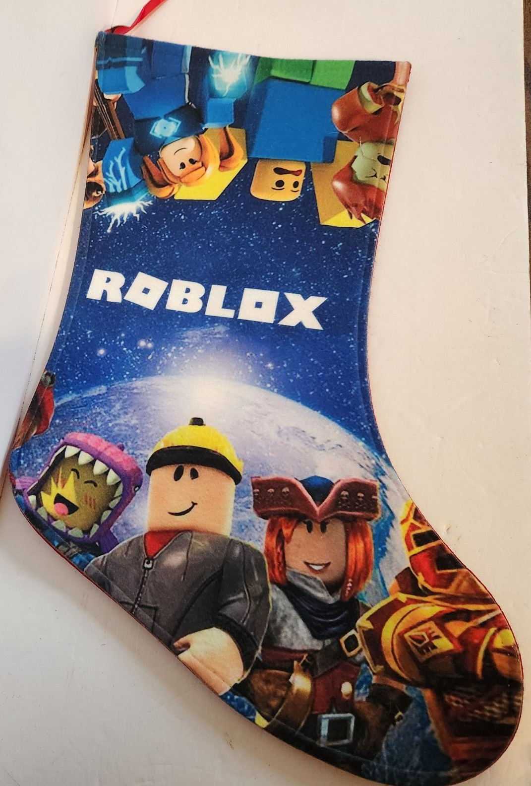 New Roblox Christmas Holiday Stocking 16.5\ New Roblox Christmas Holiday Stocking 16.5\