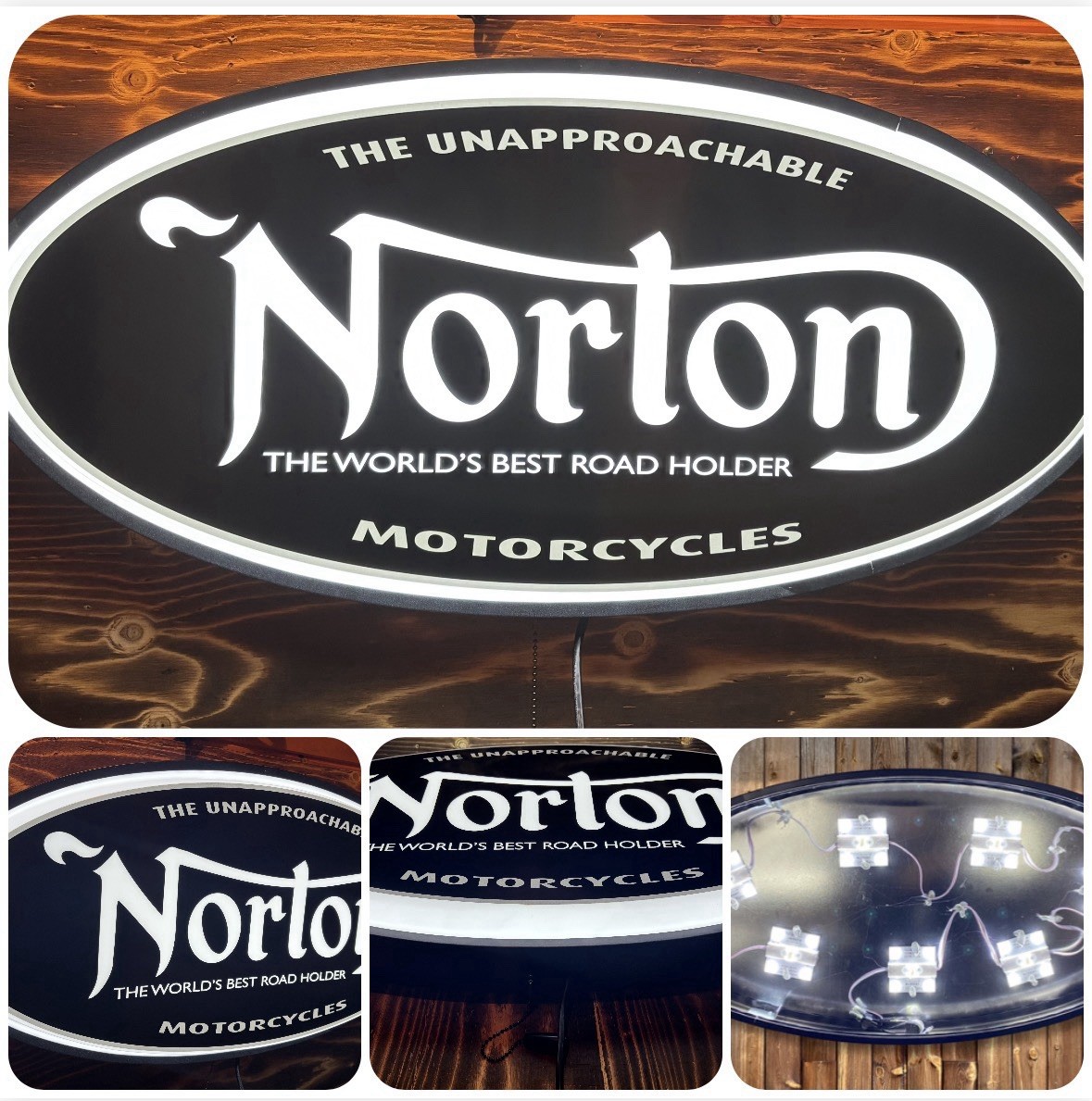 Norton Motorcycles 32” x 15\ Norton Motorcycles 32” x 15\
