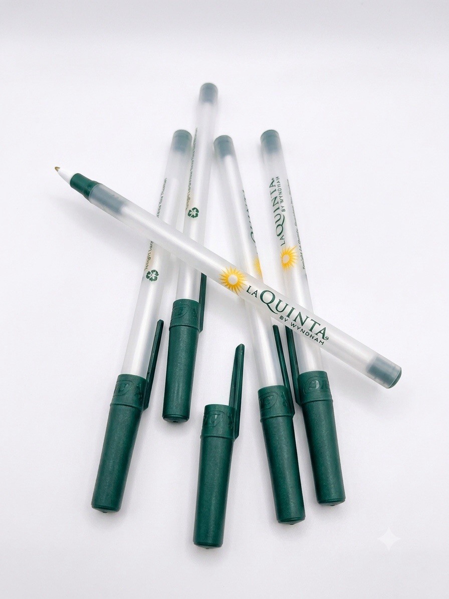 Lot of 30 LA Quinta By Wyndham Ballpoint Pen. Black ink pens. Lot of 30 LA Quinta By Wyndham Ballpoint Pen. Black ink pens.