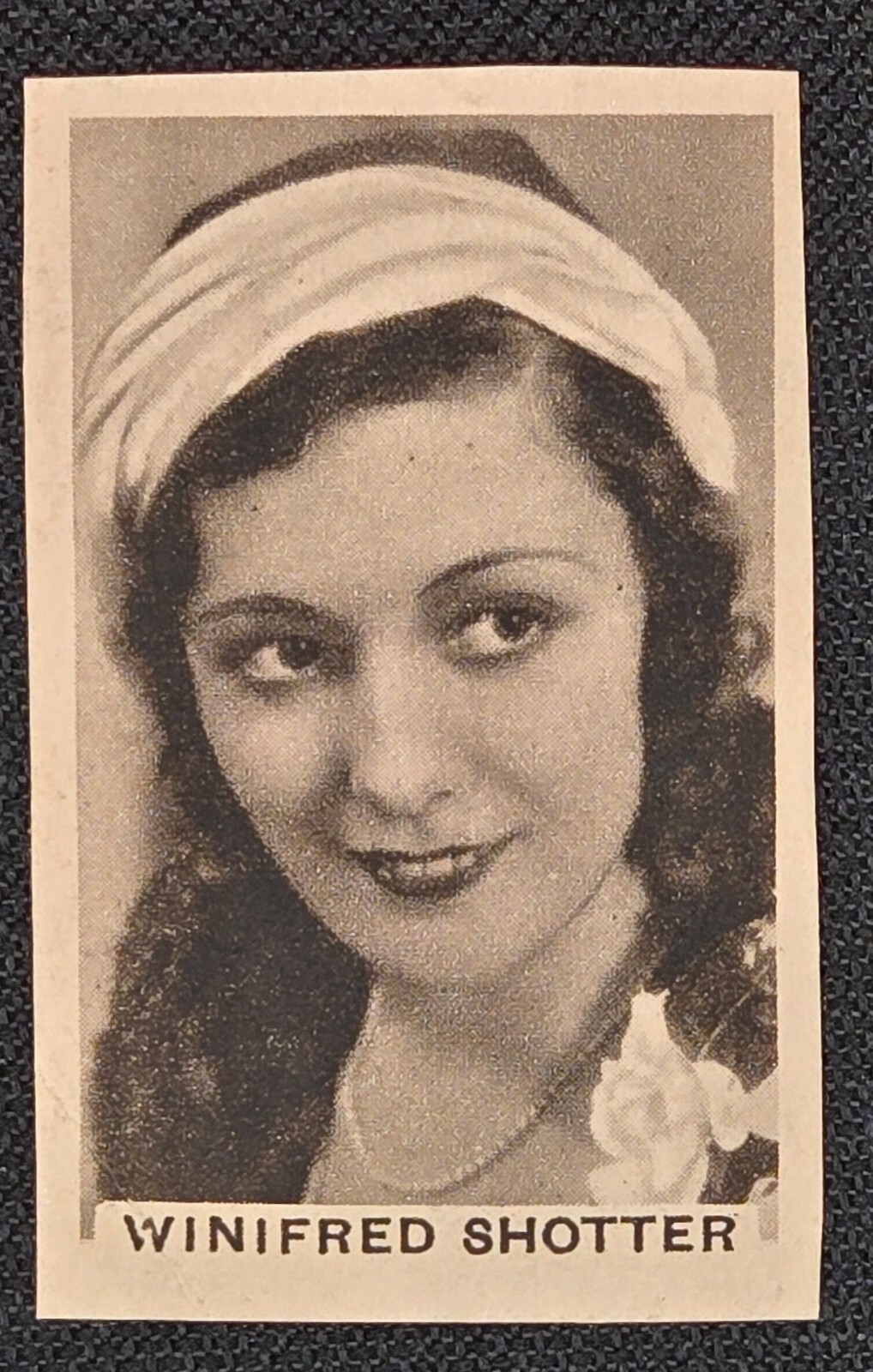 Winifred Shotter 1930s Film Stars of the Silver Screen Trading Cards