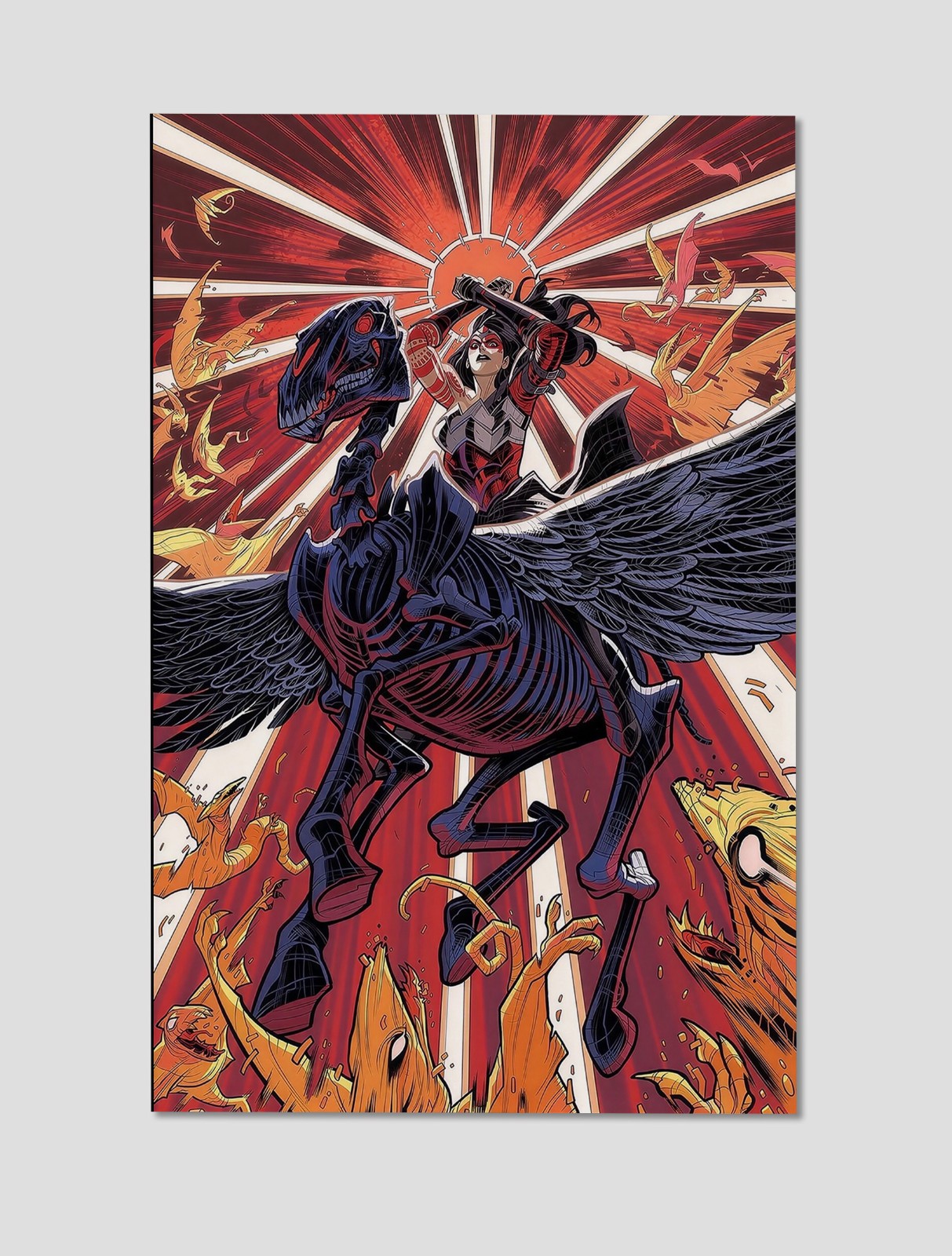 Absolute Wonder Woman DC Comics Fantasy Art Print Poster Wall Decor 11x17