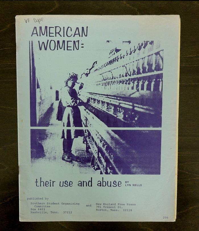 SSOC Southern Student Organizing Committee American Women Use & Abuse Booklet