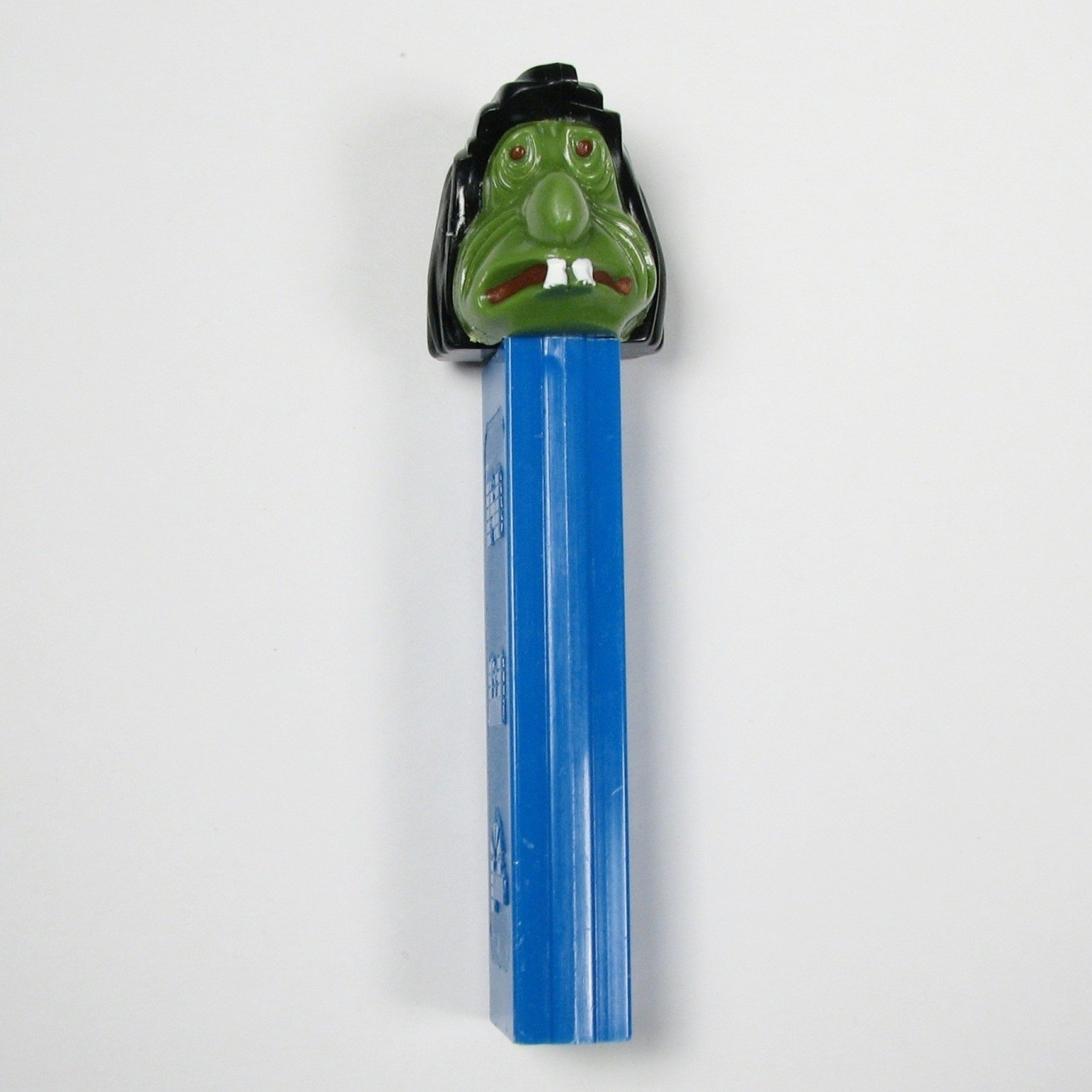 Vintage Mr. Ugly Pez Dispenser Made In Austria No Feet Blue Green Black #2 Vintage Mr. Ugly Pez Dispenser Made In Austria No Feet Blue Green Black #2