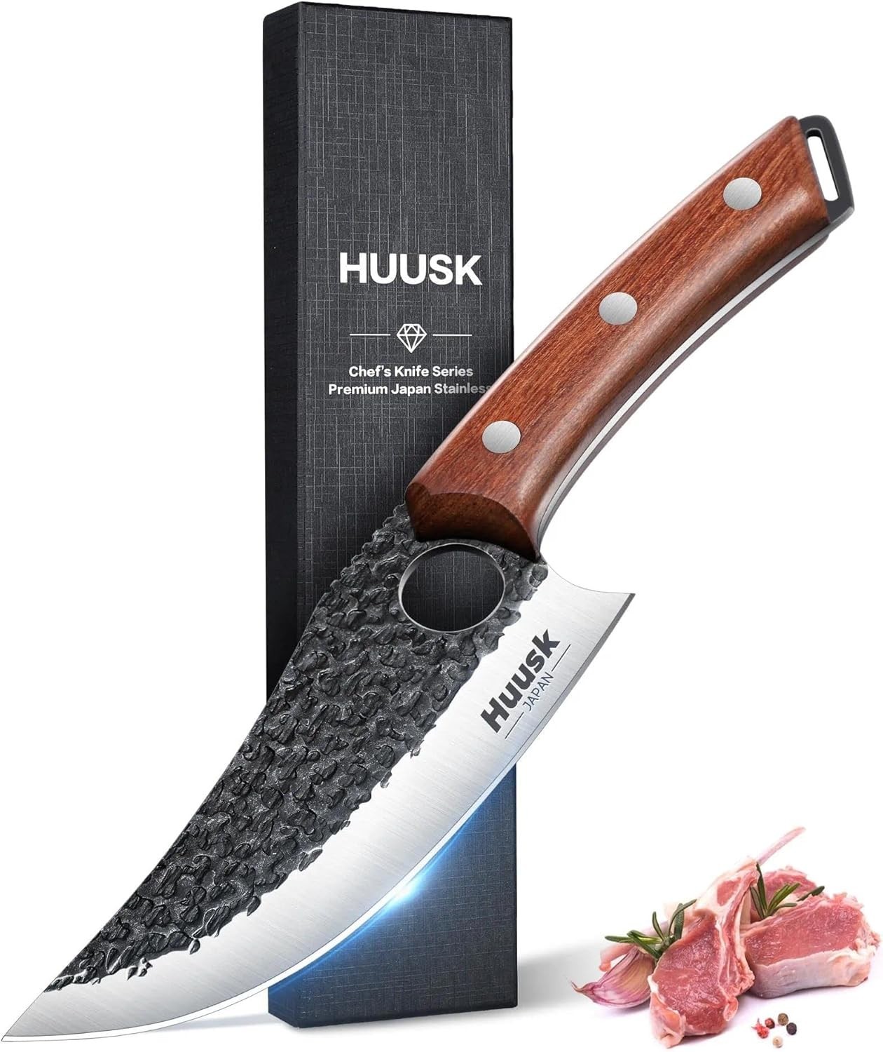 Huusk Japan Knife Feather Knife Hand Forged Viking Knife High Carbon Steel Huusk Japan Knife Feather Knife Hand Forged Viking Knife High Carbon Steel