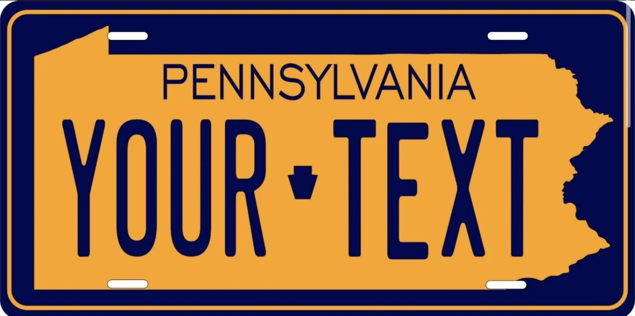Pennsylvania 1965 License Plate Personalized Custom Car Bike Motorcycle Pennsylvania 1965 License Plate Personalized Custom Car Bike Motorcycle