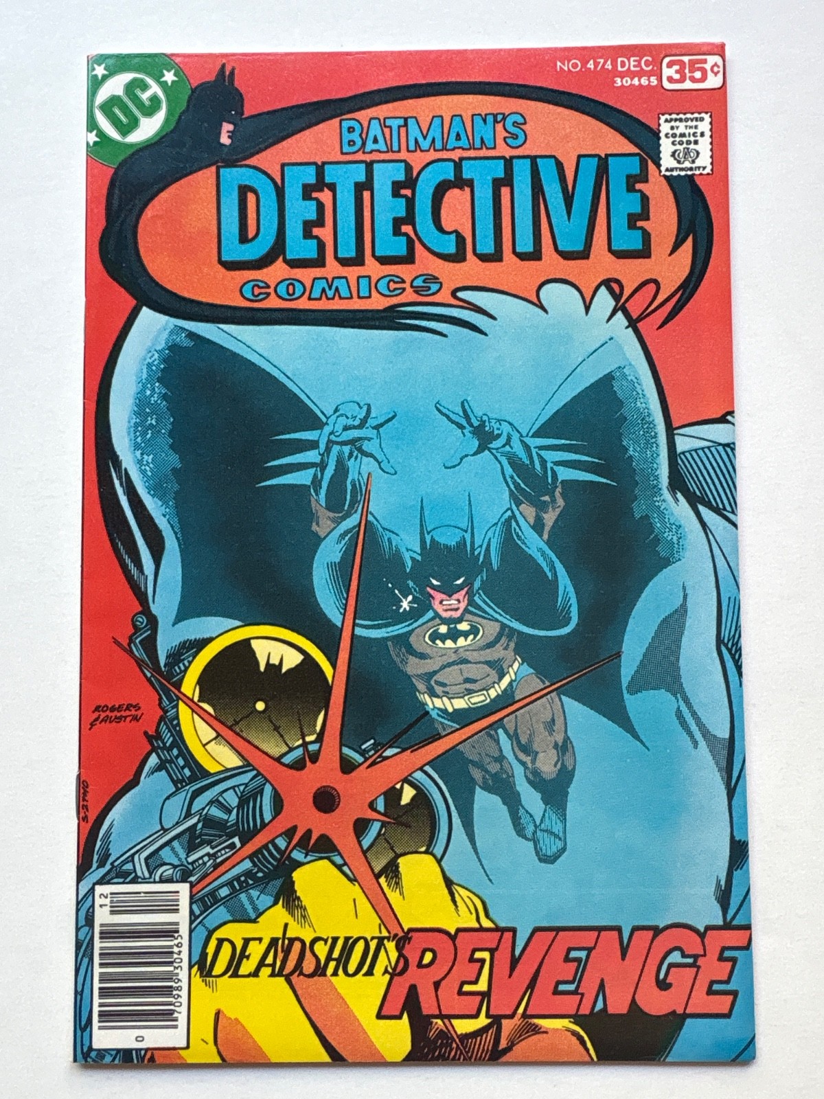 Detective Comics #474 (DC Comics December 1977) First Print