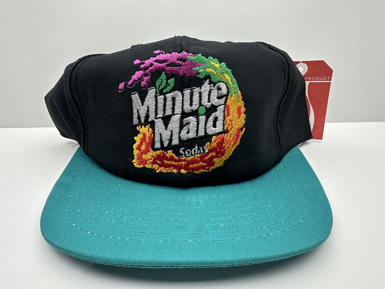 Vintage MINUTE MAID Sodas Cap Hat Snapback The Flav Rage Coca Cola RARE NWT Vintage MINUTE MAID Sodas Cap Hat Snapback The Flav Rage Coca Cola RARE NWT