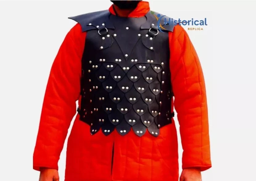 WEEKEND SALE Viking Celtic leather scale Larp cosplay costume Armor