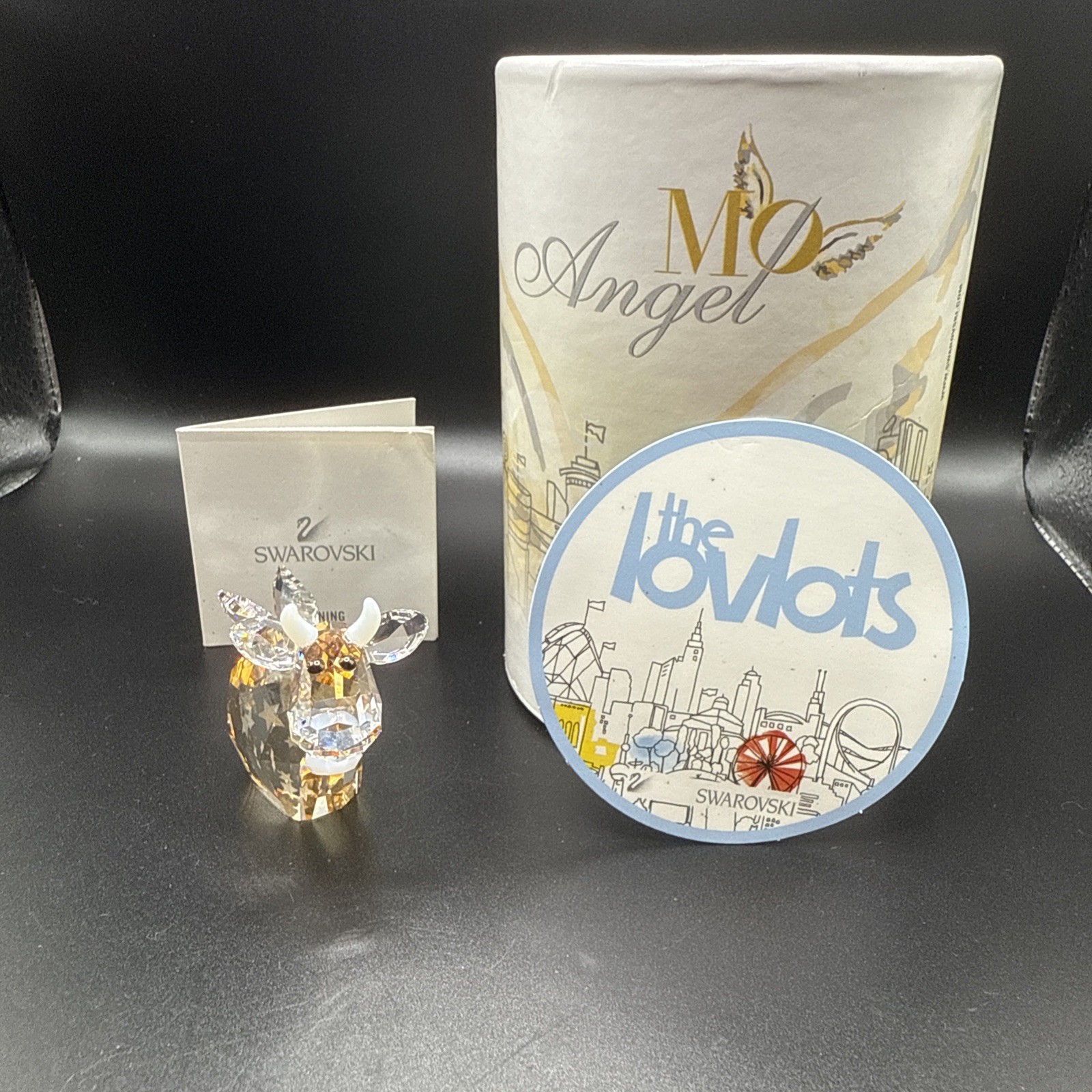Swarovski Lovlots Angel Mo Limited Edition 2012 Crystal Figurine #1139966 BNIB Swarovski Lovlots Angel Mo Limited Edition 2012 Crystal Figurine #1139966 BNIB