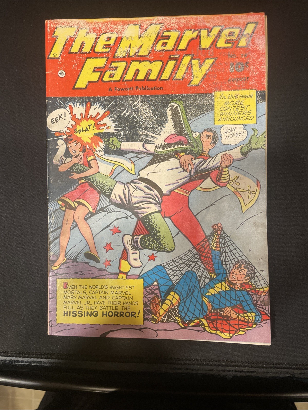 The Marvel Family No.74 A Fawcett Publication Comic Book The Marvel Family No.74 A Fawcett Publication Comic Book