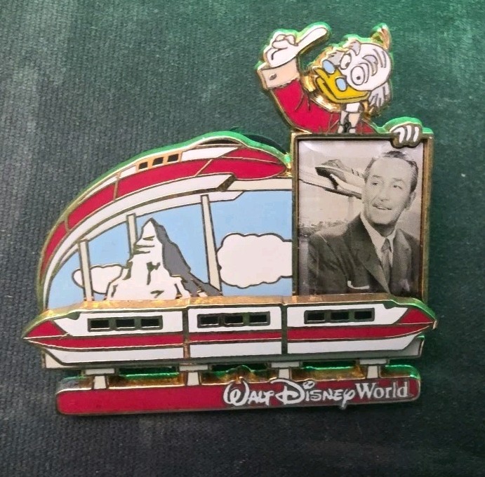 WDW Walt's Legacy Collection Prof Ludwig Von Drake Monorail Disney Pin 42010