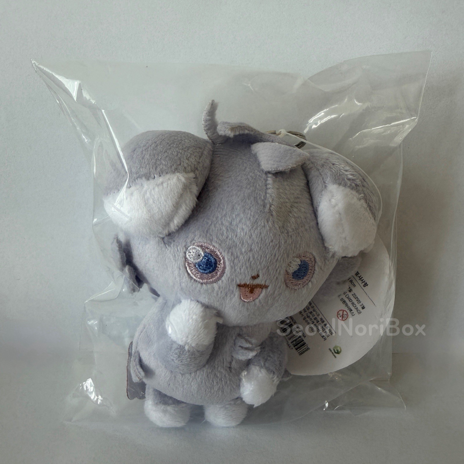Pokemon PokéPeace Peaceful Place Espurr 8cm Plush Keychain Official Character
