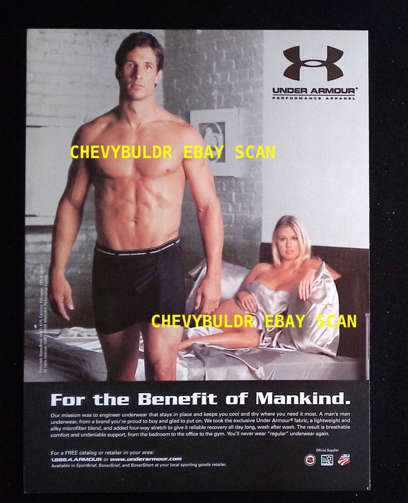 2003 Under Armour Underware Ad \