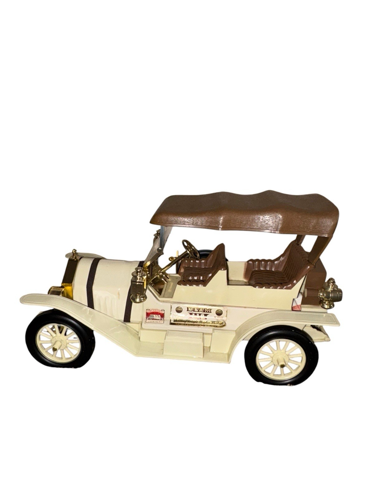 Jim Beam 1909 Thomas Flyer Classic Car Whiskey Decanter (Empty) Vintage